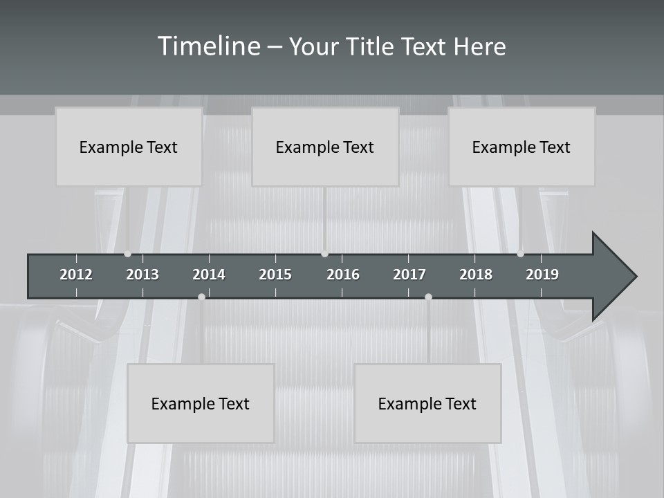 Terminal Steps Carrier PowerPoint Template