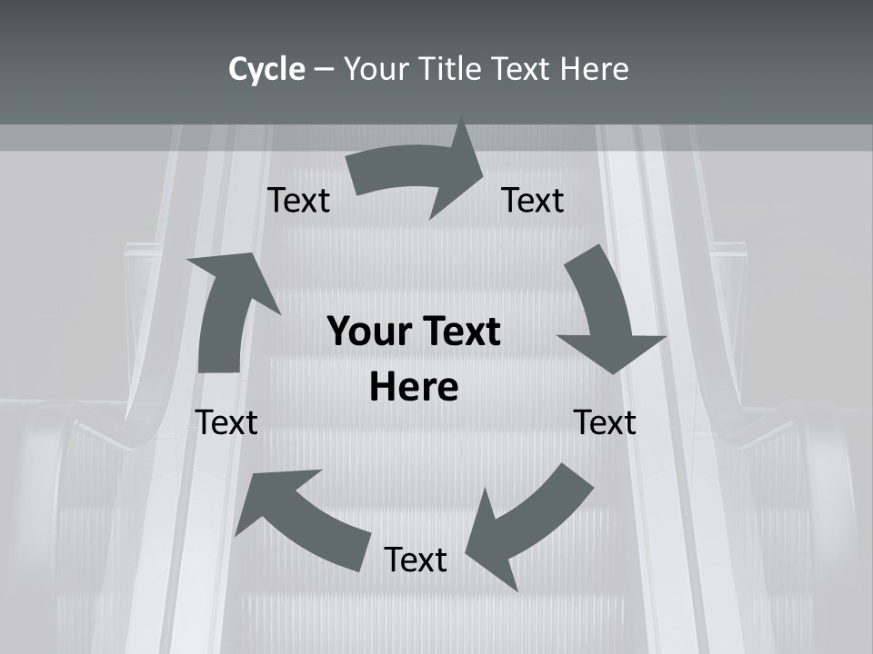 Terminal Steps Carrier PowerPoint Template