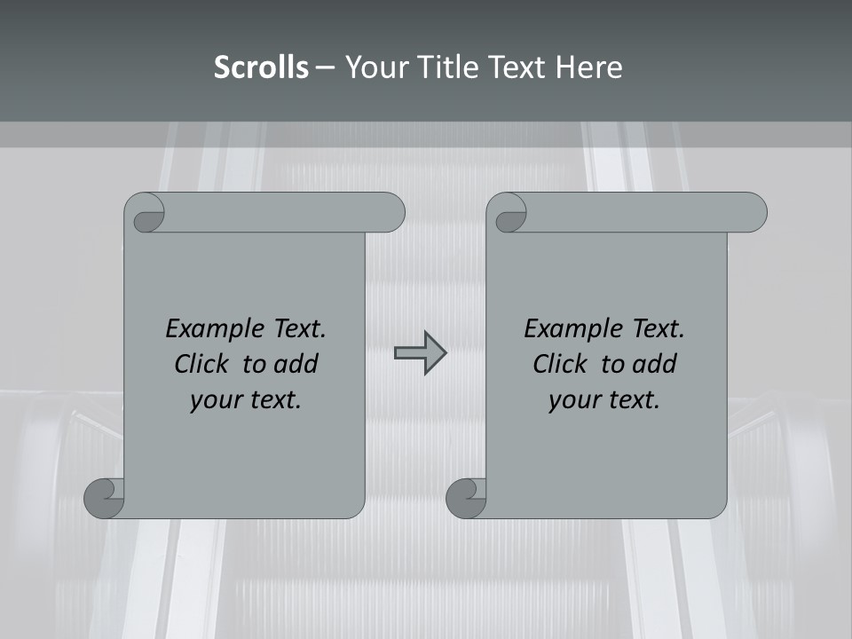 Terminal Steps Carrier PowerPoint Template