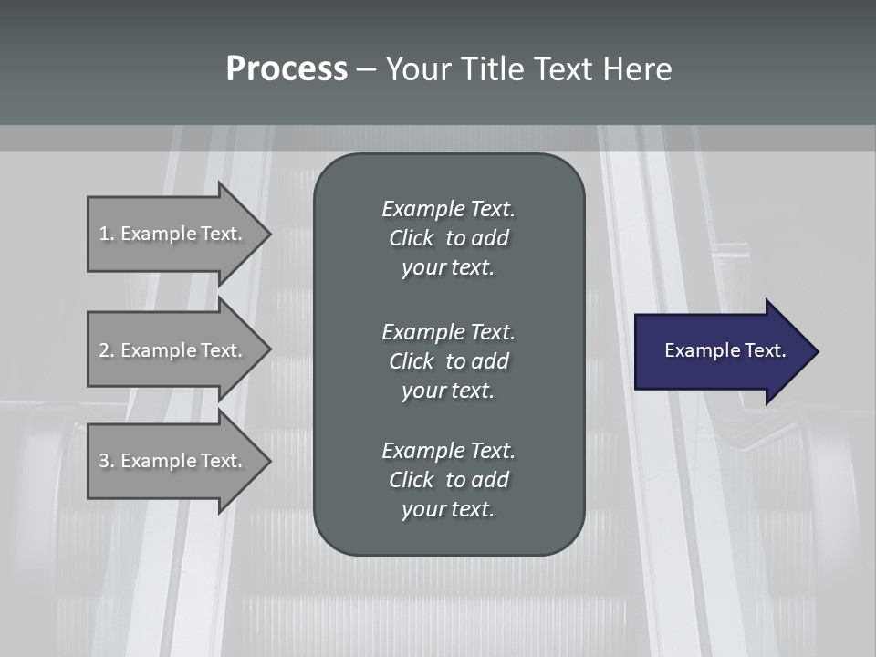 Terminal Steps Carrier PowerPoint Template