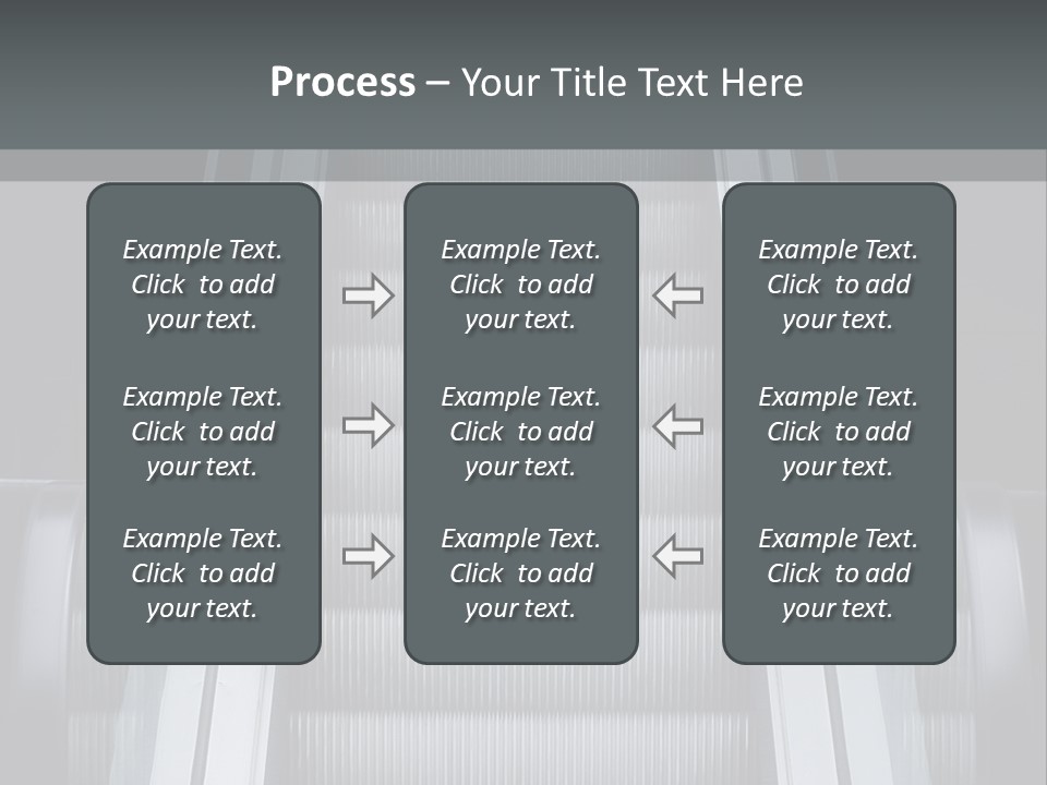 Terminal Steps Carrier PowerPoint Template