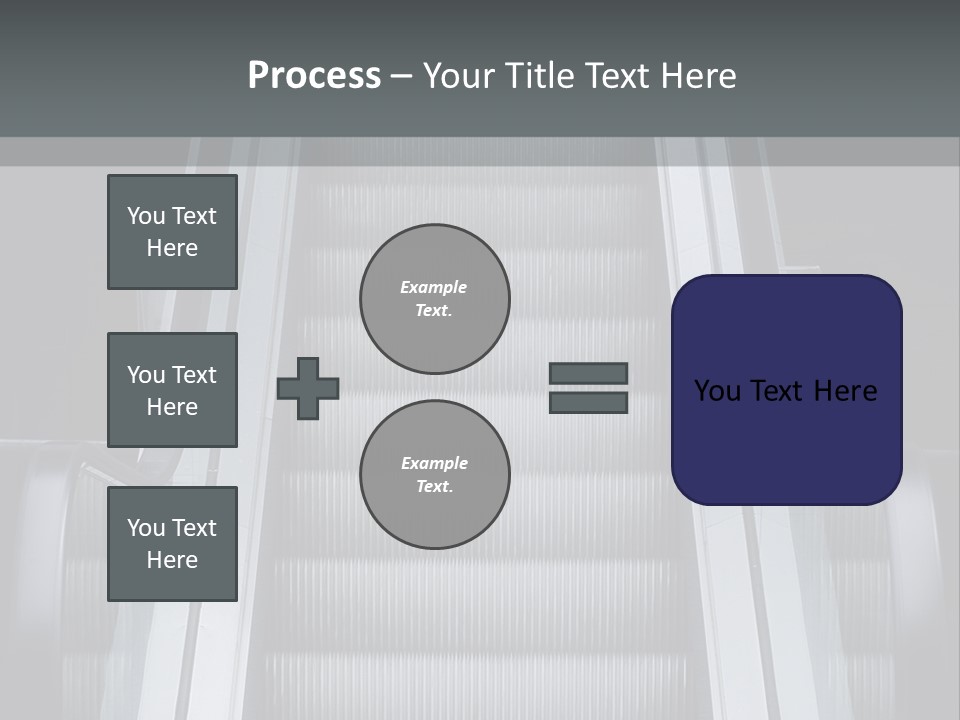 Terminal Steps Carrier PowerPoint Template