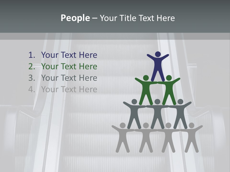 Terminal Steps Carrier PowerPoint Template