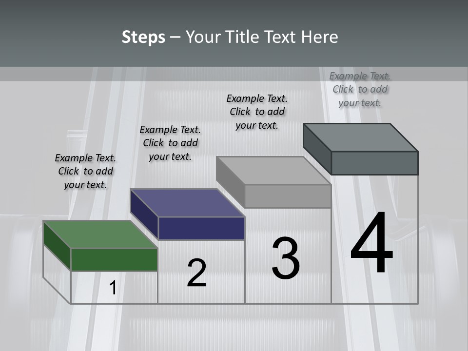 Terminal Steps Carrier PowerPoint Template