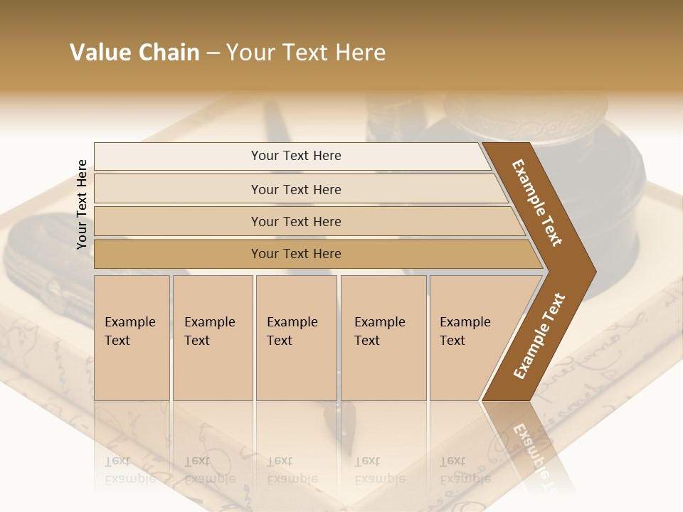 Pen Parchment Note PowerPoint Template