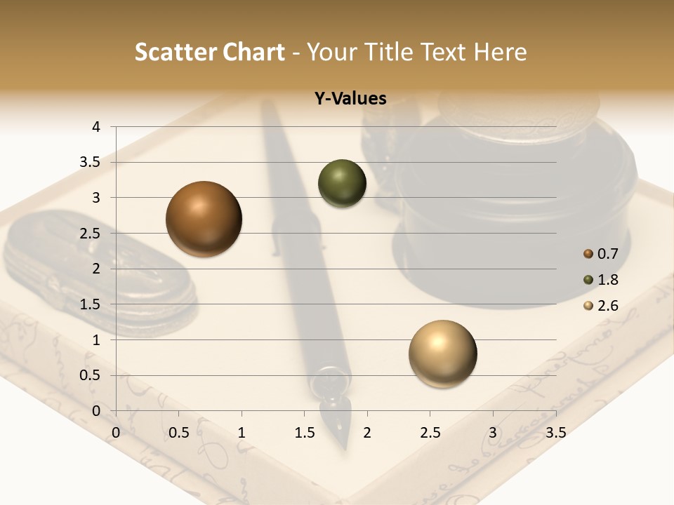 Pen Parchment Note PowerPoint Template