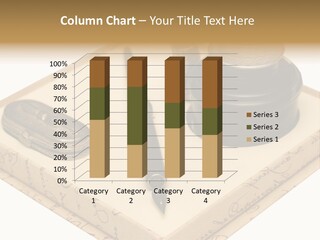 Pen Parchment Note PowerPoint Template