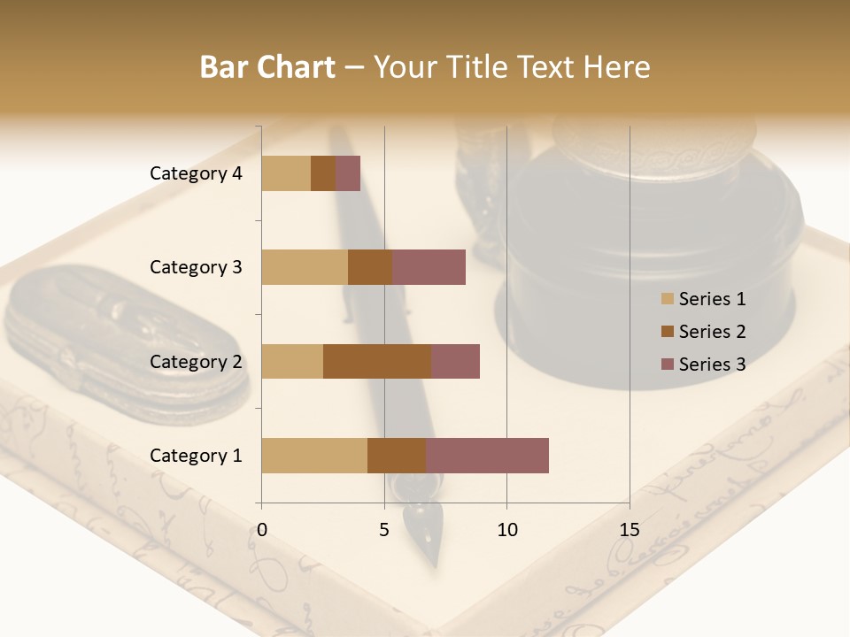 Pen Parchment Note PowerPoint Template