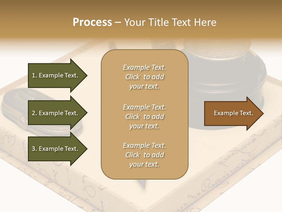 Pen Parchment Note PowerPoint Template