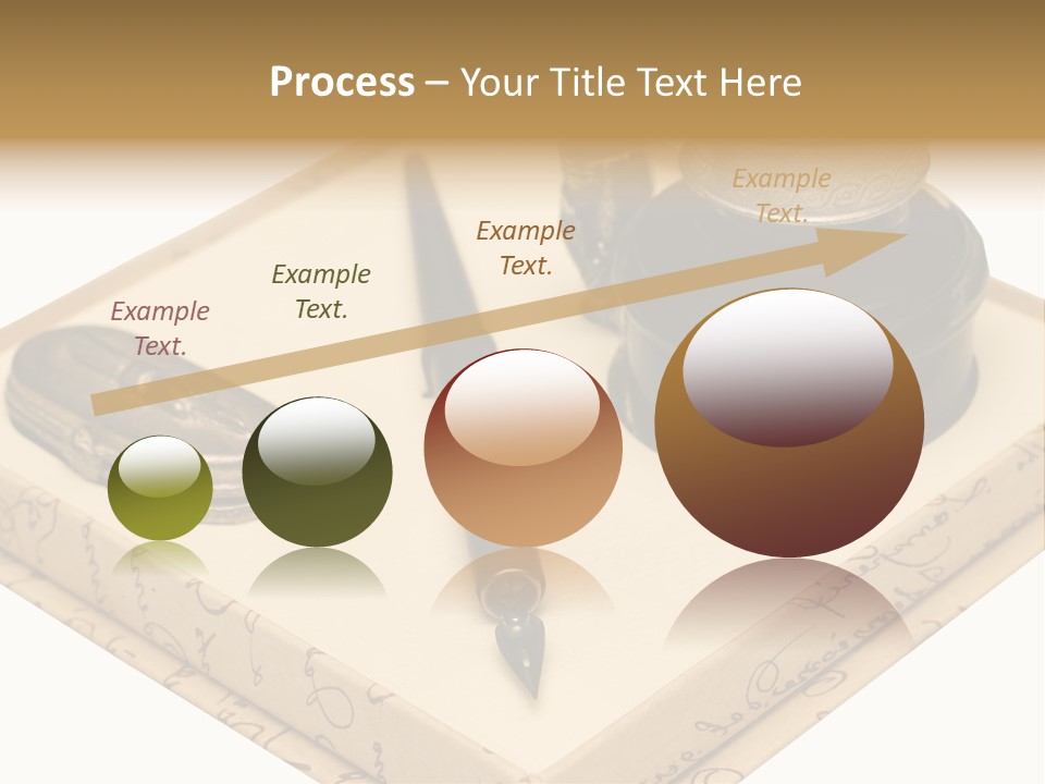 Pen Parchment Note PowerPoint Template