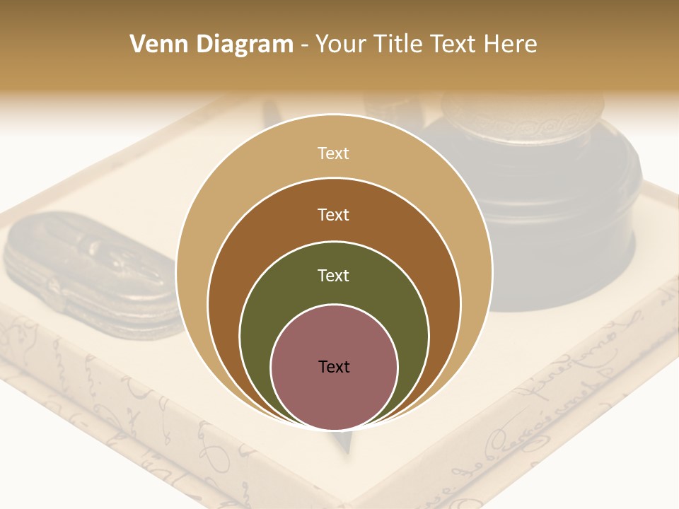 Pen Parchment Note PowerPoint Template