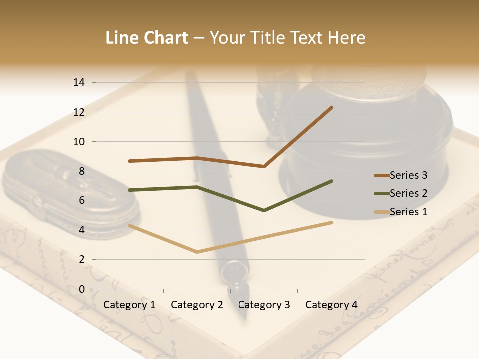Pen Parchment Note PowerPoint Template