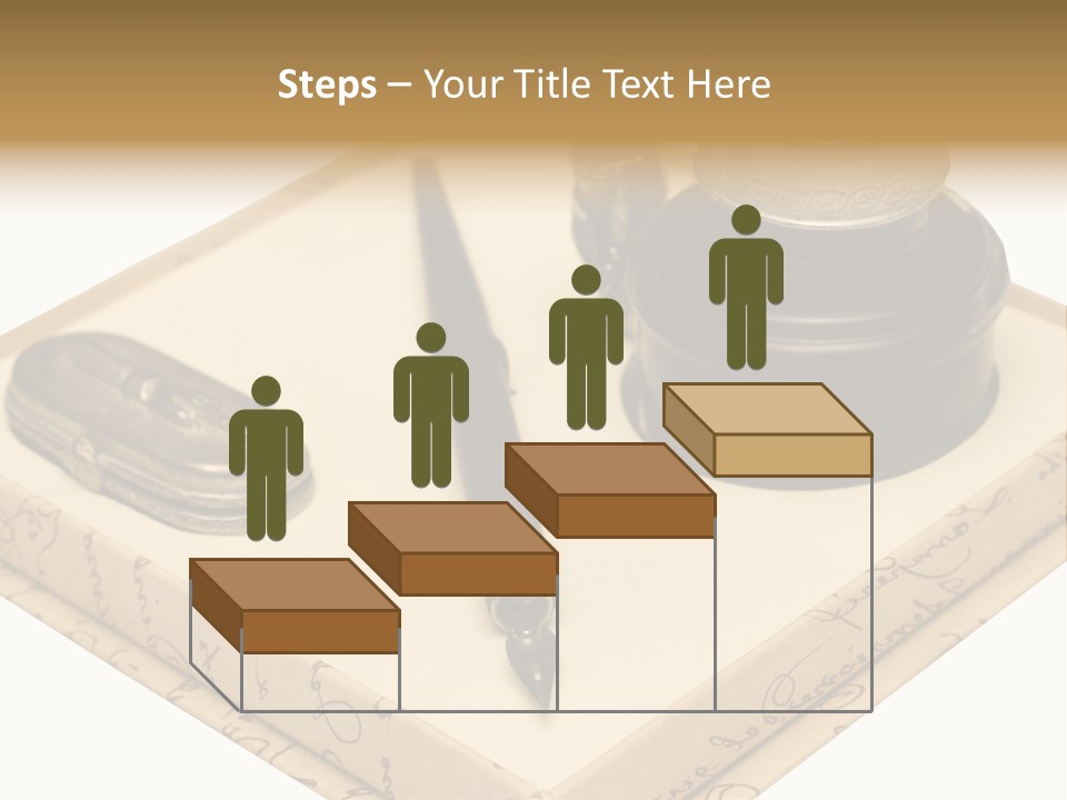 Pen Parchment Note PowerPoint Template