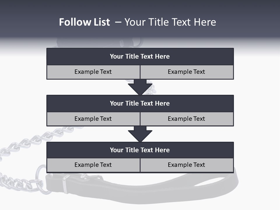 Fetish Pain Slave PowerPoint Template