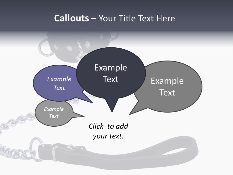 Fetish Pain Slave PowerPoint Template