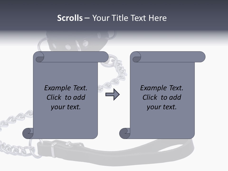 Fetish Pain Slave PowerPoint Template