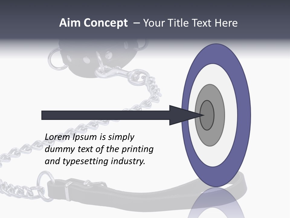 Fetish Pain Slave PowerPoint Template