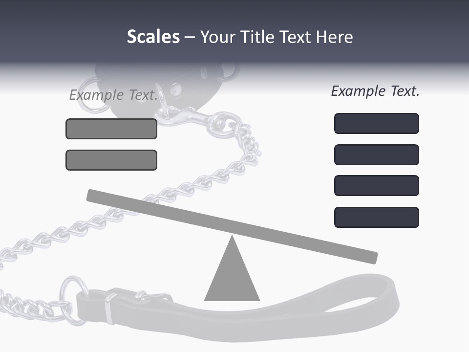 Fetish Pain Slave PowerPoint Template