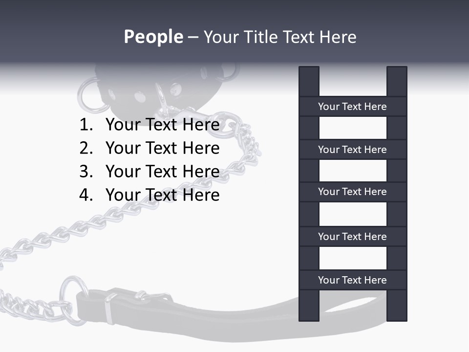Fetish Pain Slave PowerPoint Template