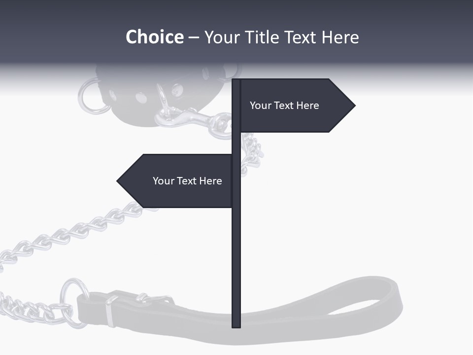 Fetish Pain Slave PowerPoint Template