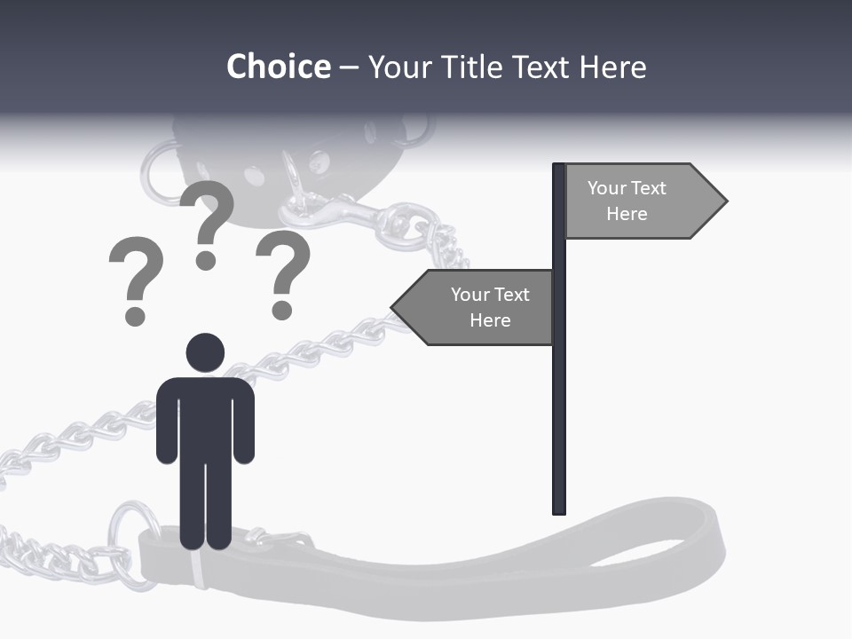 Fetish Pain Slave PowerPoint Template