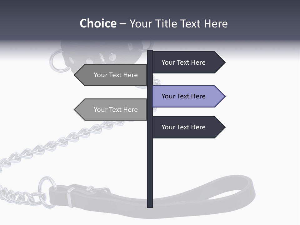 Fetish Pain Slave PowerPoint Template