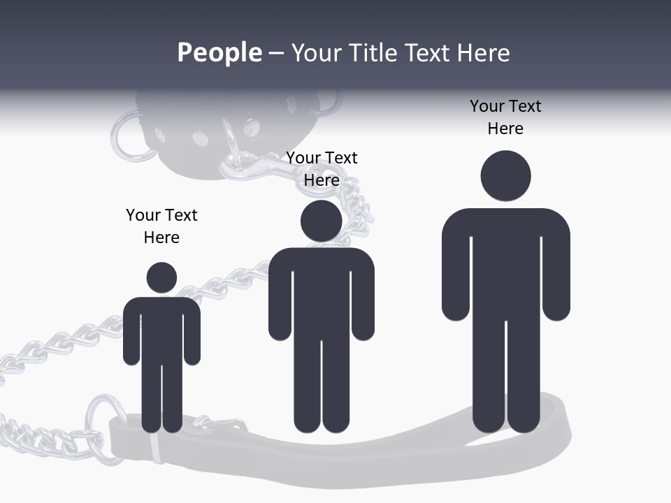 Fetish Pain Slave PowerPoint Template
