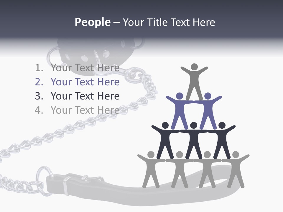 Fetish Pain Slave PowerPoint Template