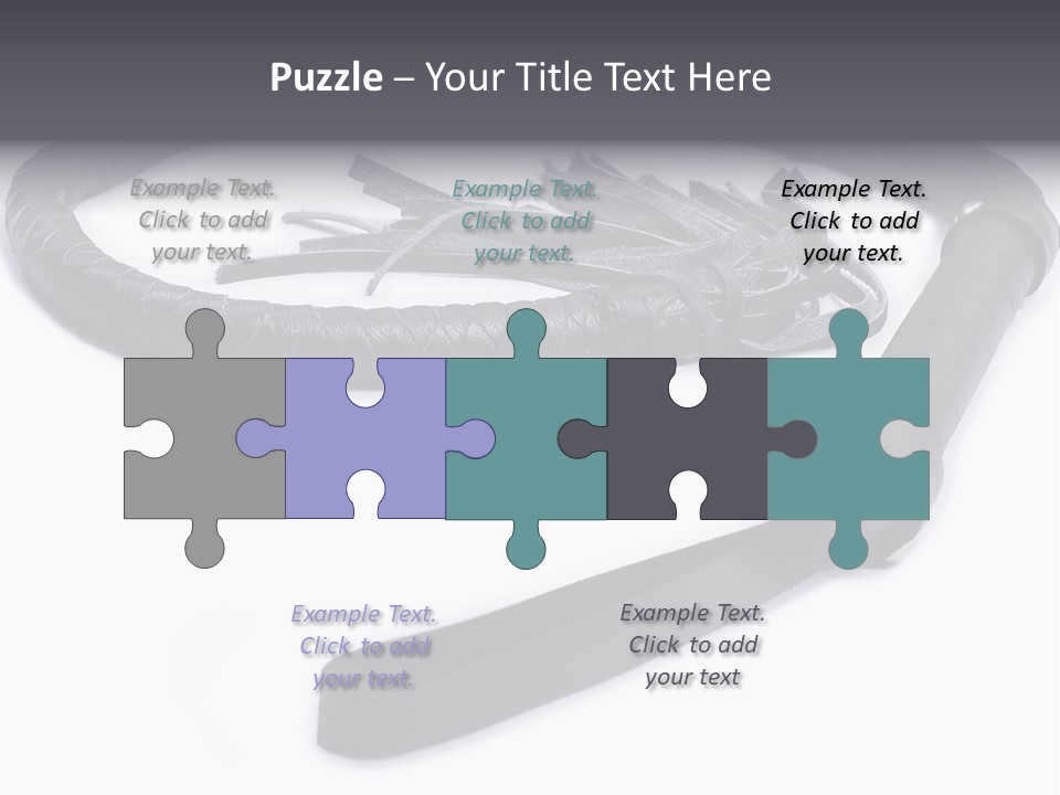 White Background Whip PowerPoint Template