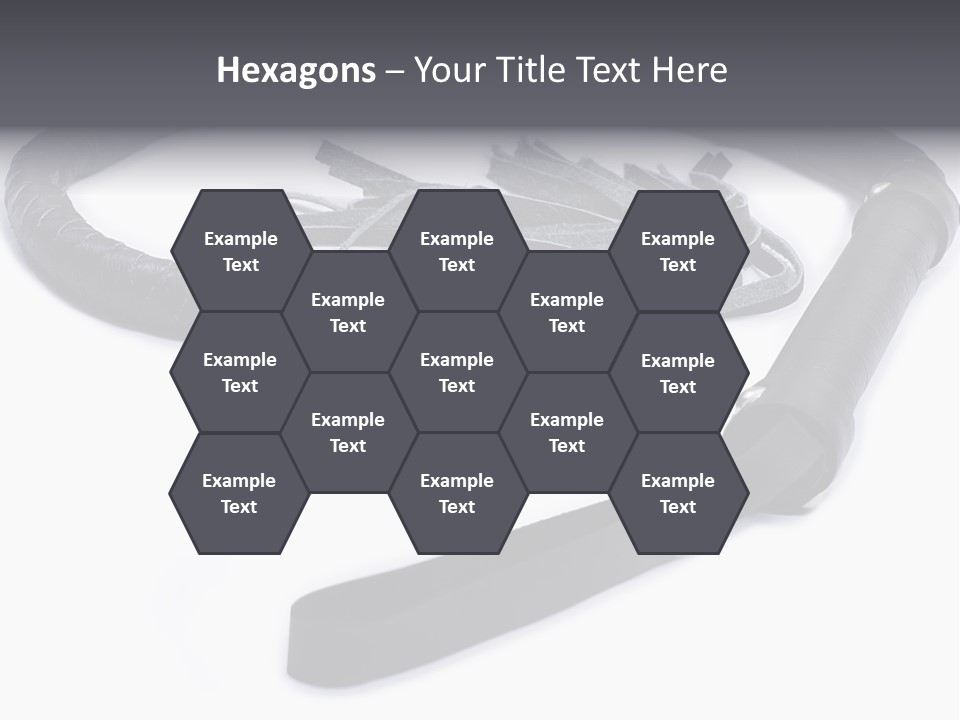 White Background Whip PowerPoint Template