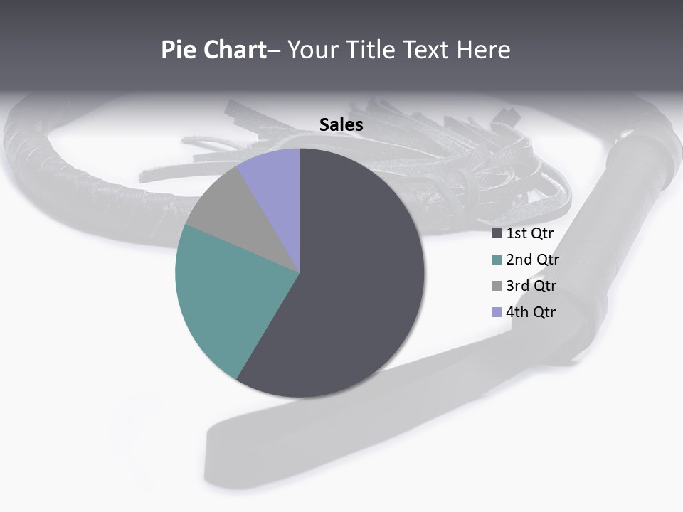 White Background Whip PowerPoint Template
