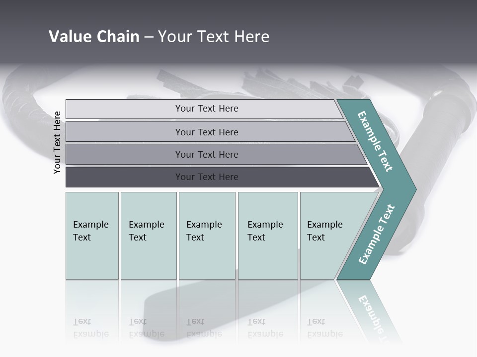 White Background Whip PowerPoint Template