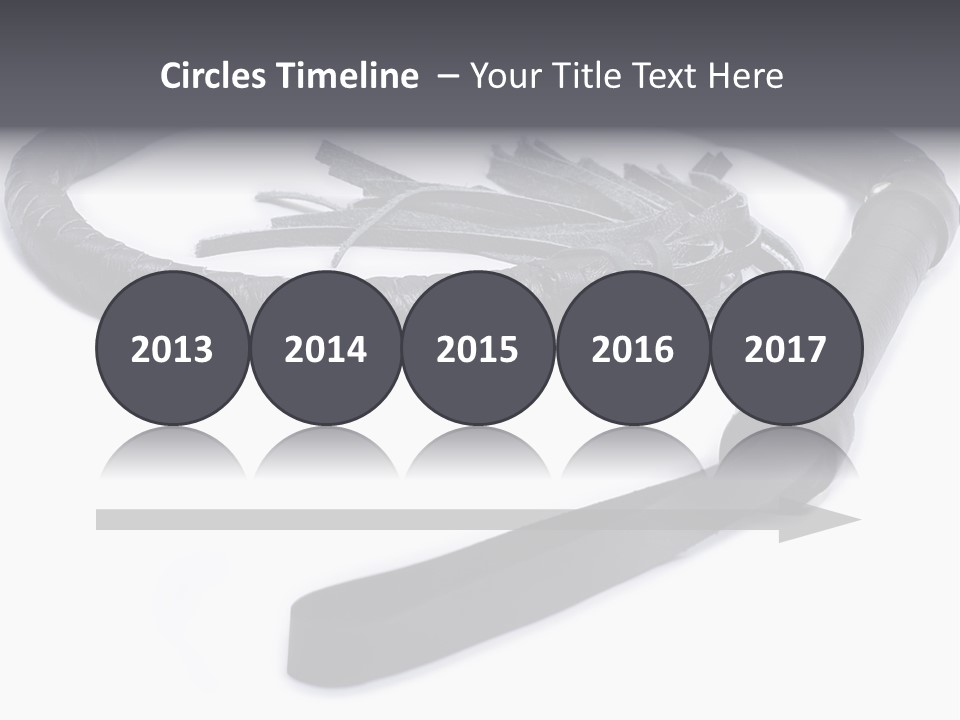 White Background Whip PowerPoint Template