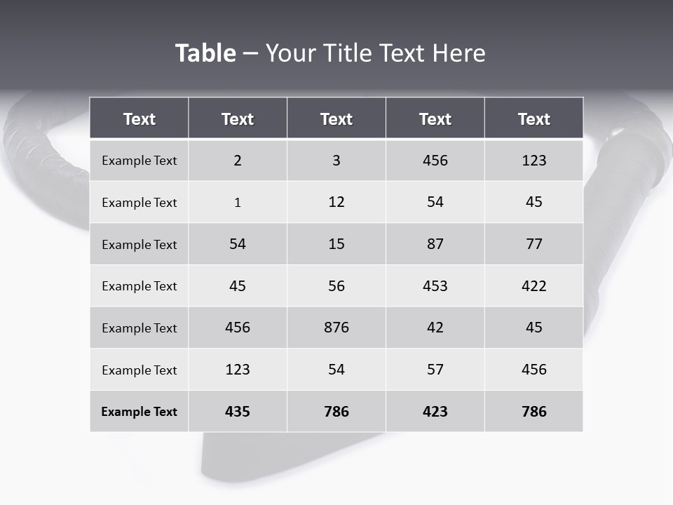 White Background Whip PowerPoint Template