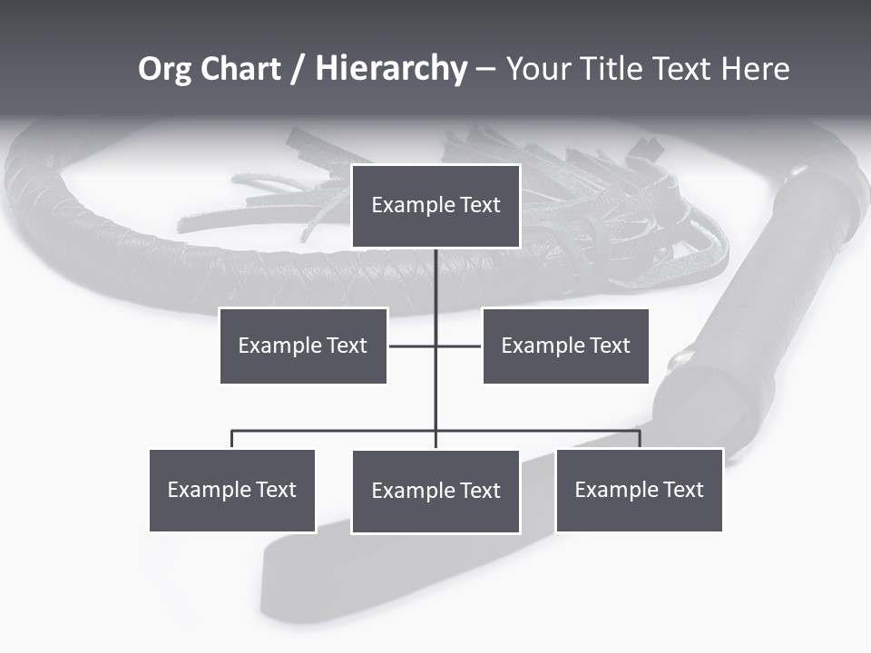 White Background Whip PowerPoint Template
