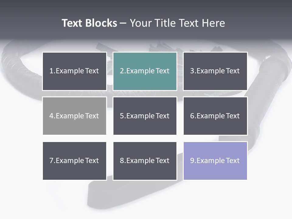 White Background Whip PowerPoint Template