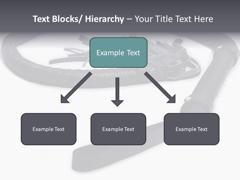 White Background Whip PowerPoint Template