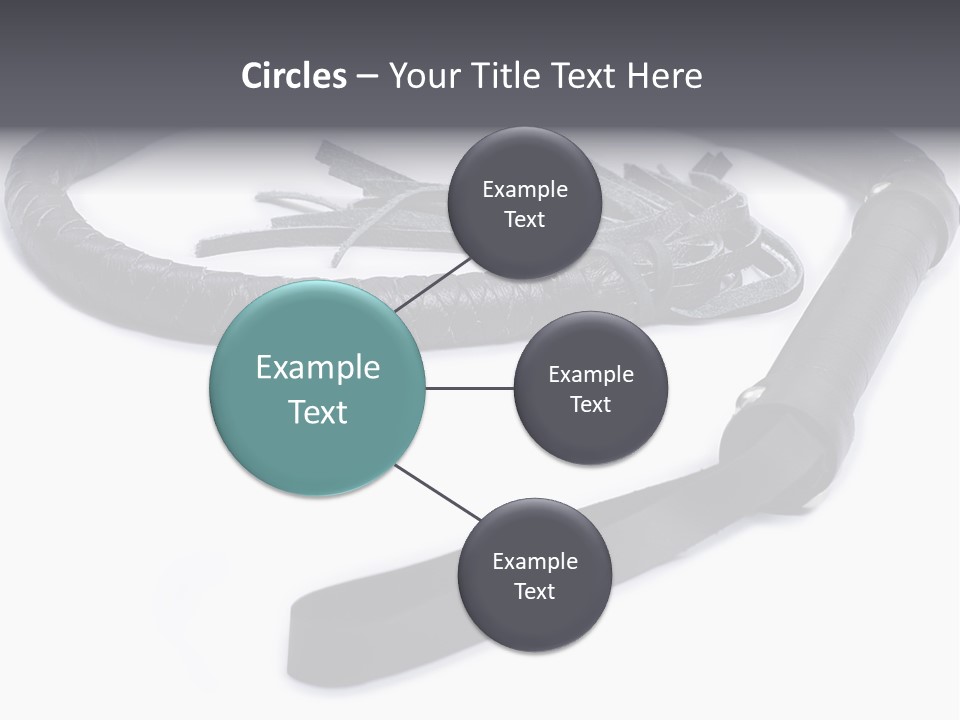 White Background Whip PowerPoint Template