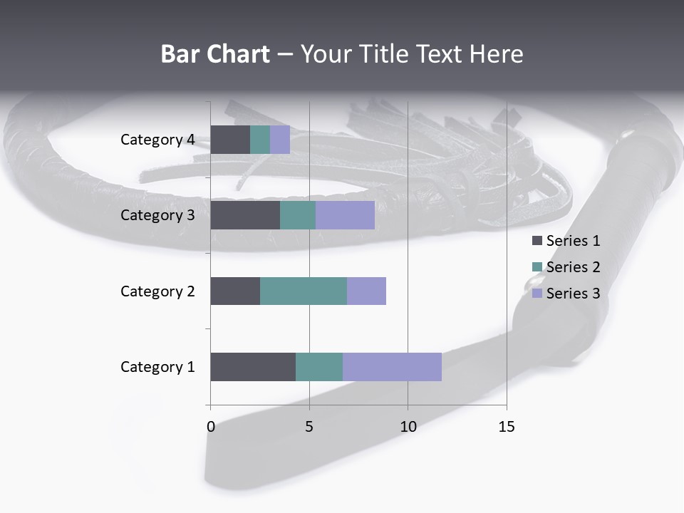 White Background Whip PowerPoint Template