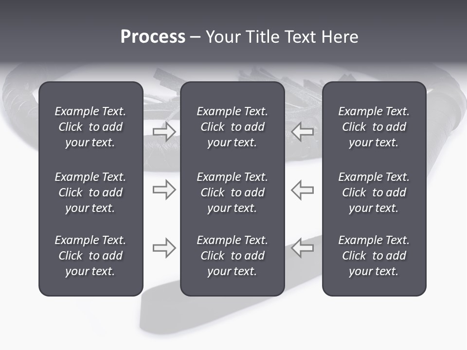 White Background Whip PowerPoint Template