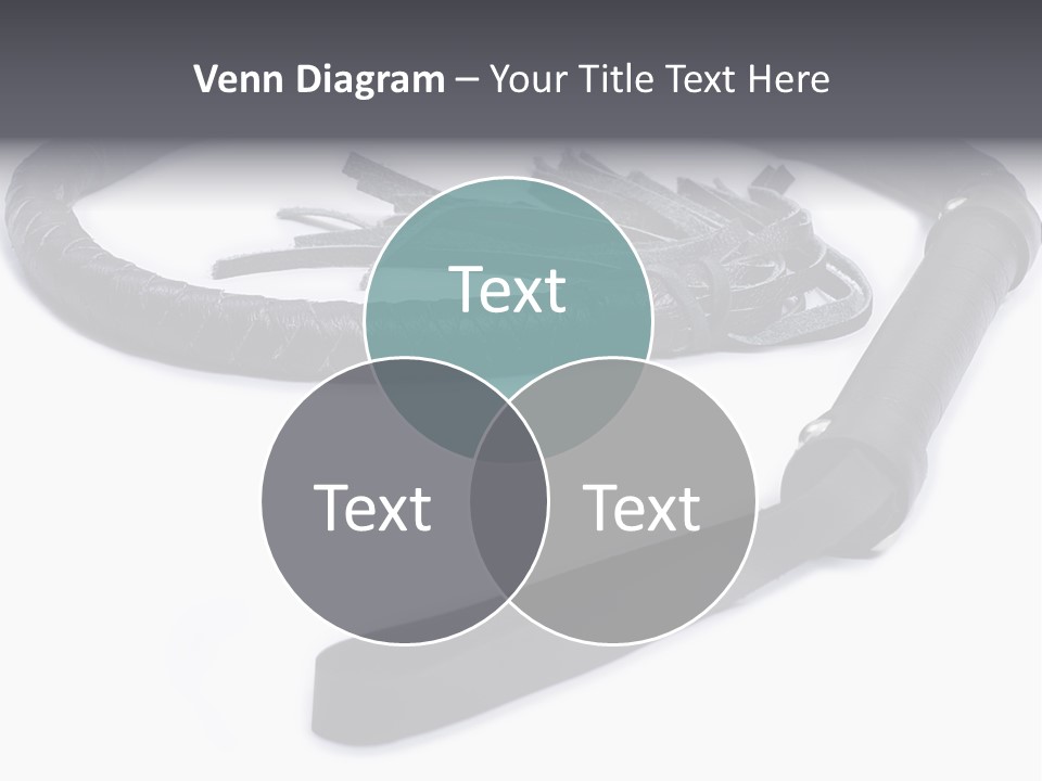 White Background Whip PowerPoint Template