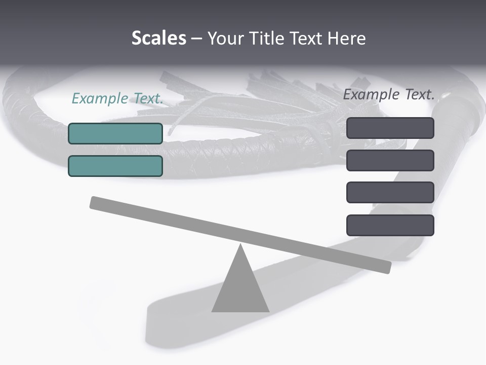 White Background Whip PowerPoint Template