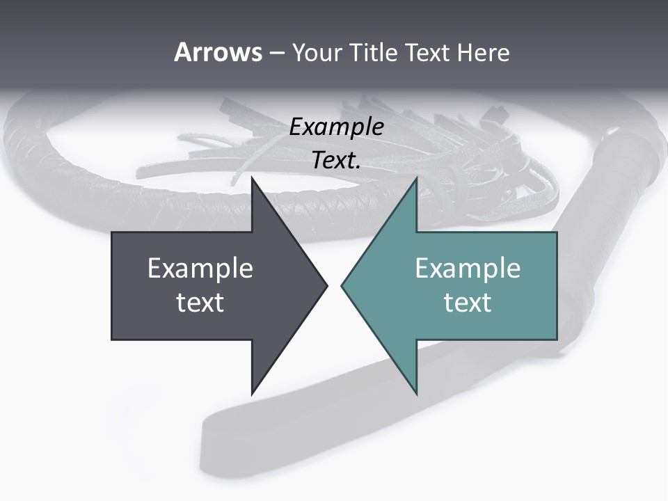 White Background Whip PowerPoint Template