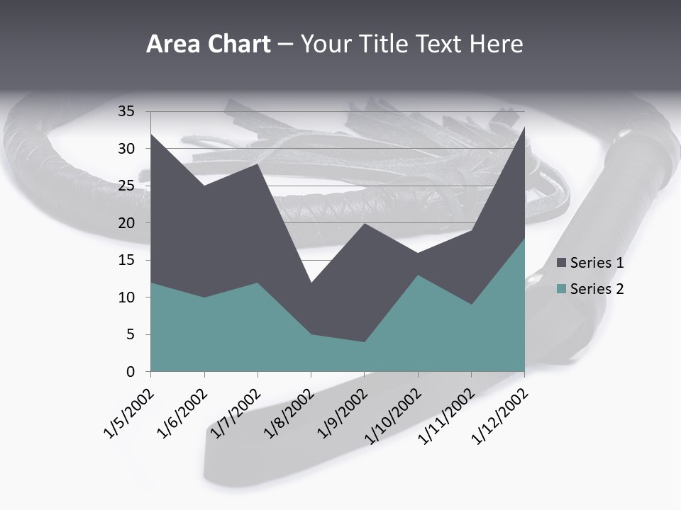 White Background Whip PowerPoint Template