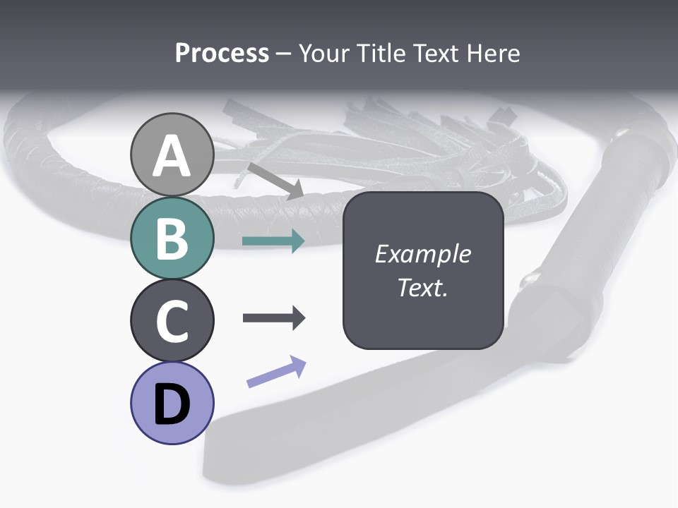 White Background Whip PowerPoint Template