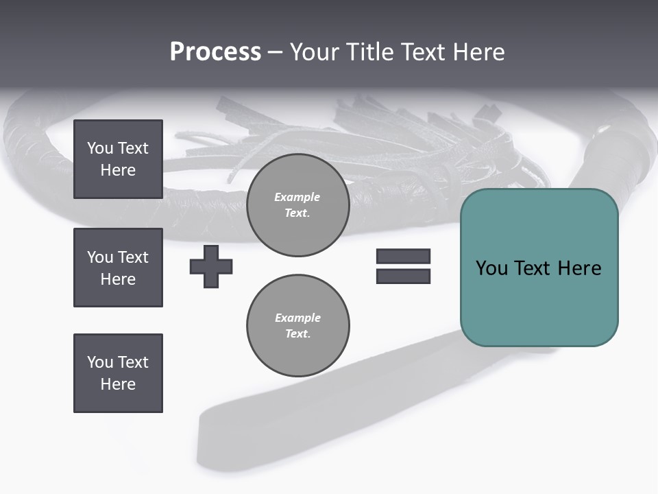 White Background Whip PowerPoint Template