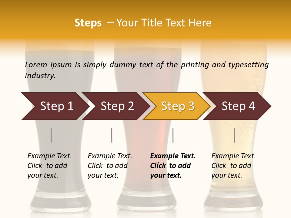 Isolated Alcohol Irish PowerPoint Template