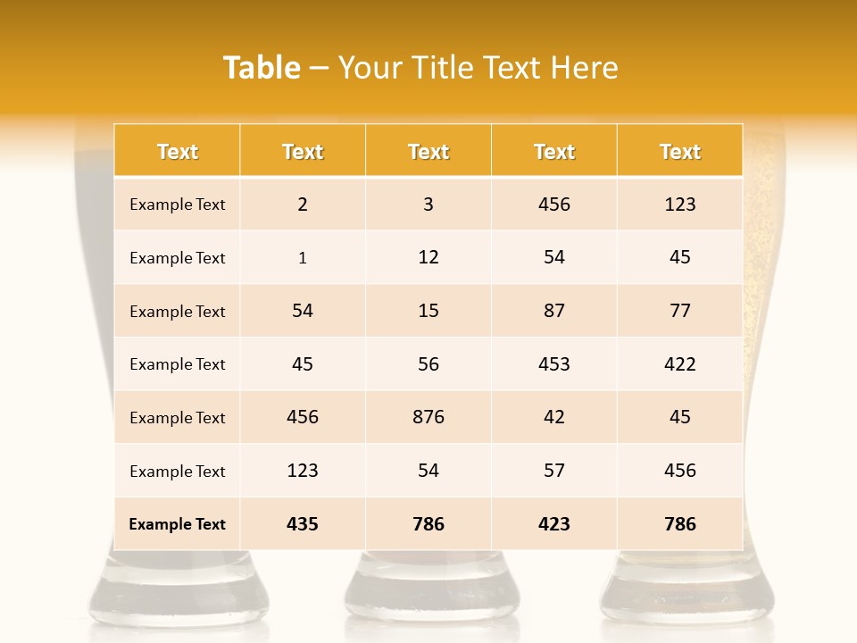 Isolated Alcohol Irish PowerPoint Template