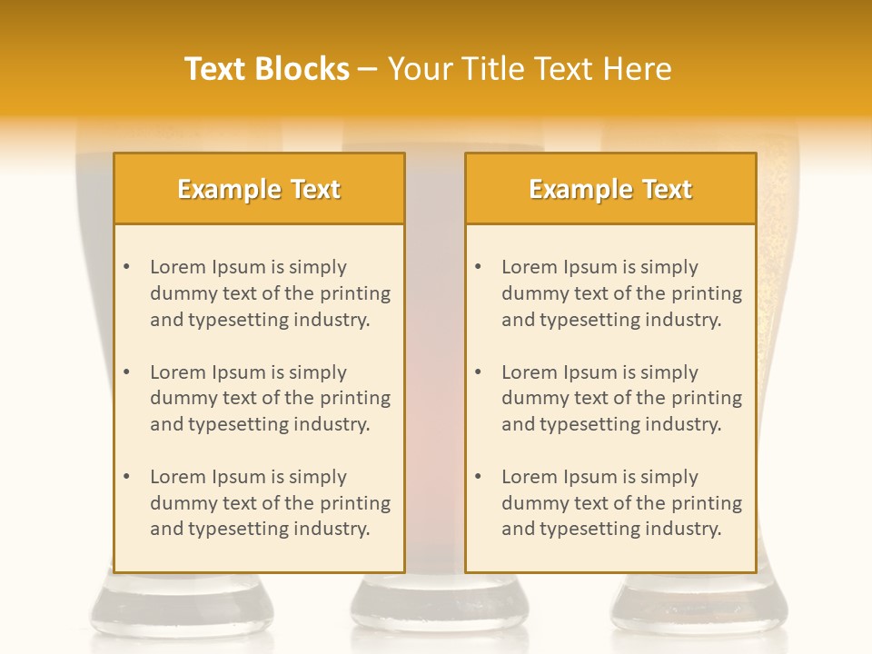 Isolated Alcohol Irish PowerPoint Template