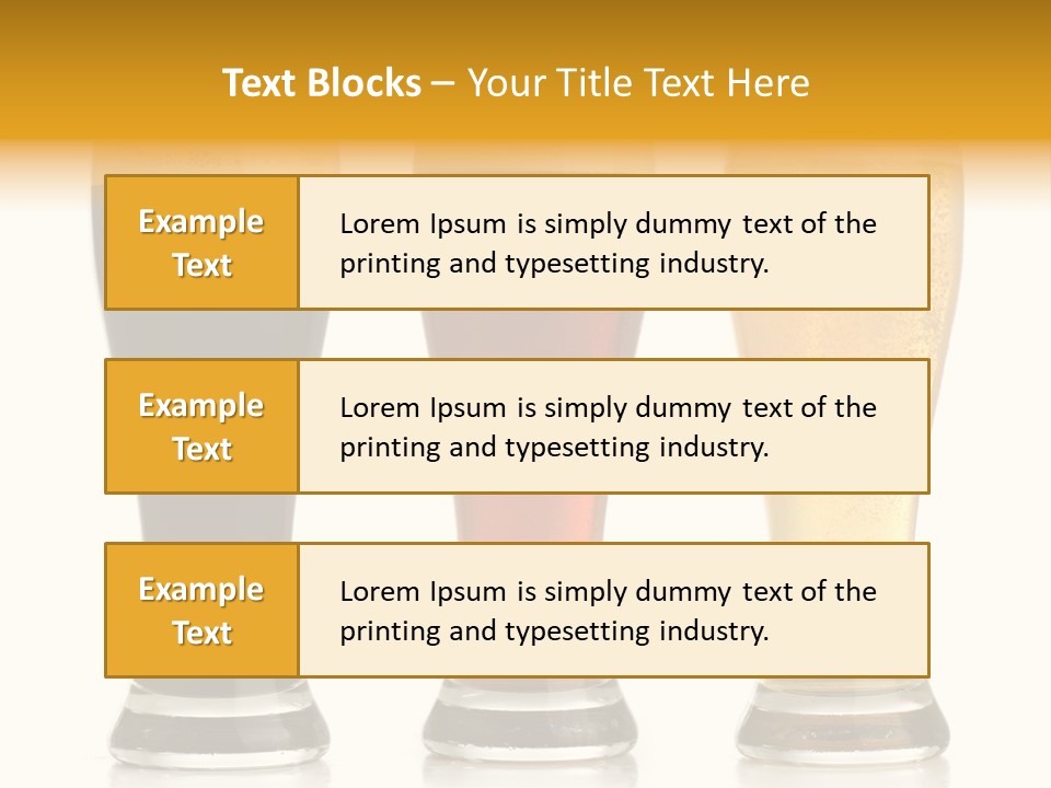 Isolated Alcohol Irish PowerPoint Template